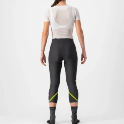 Bermuda donna Castelli Velocissima DT - Nero verde