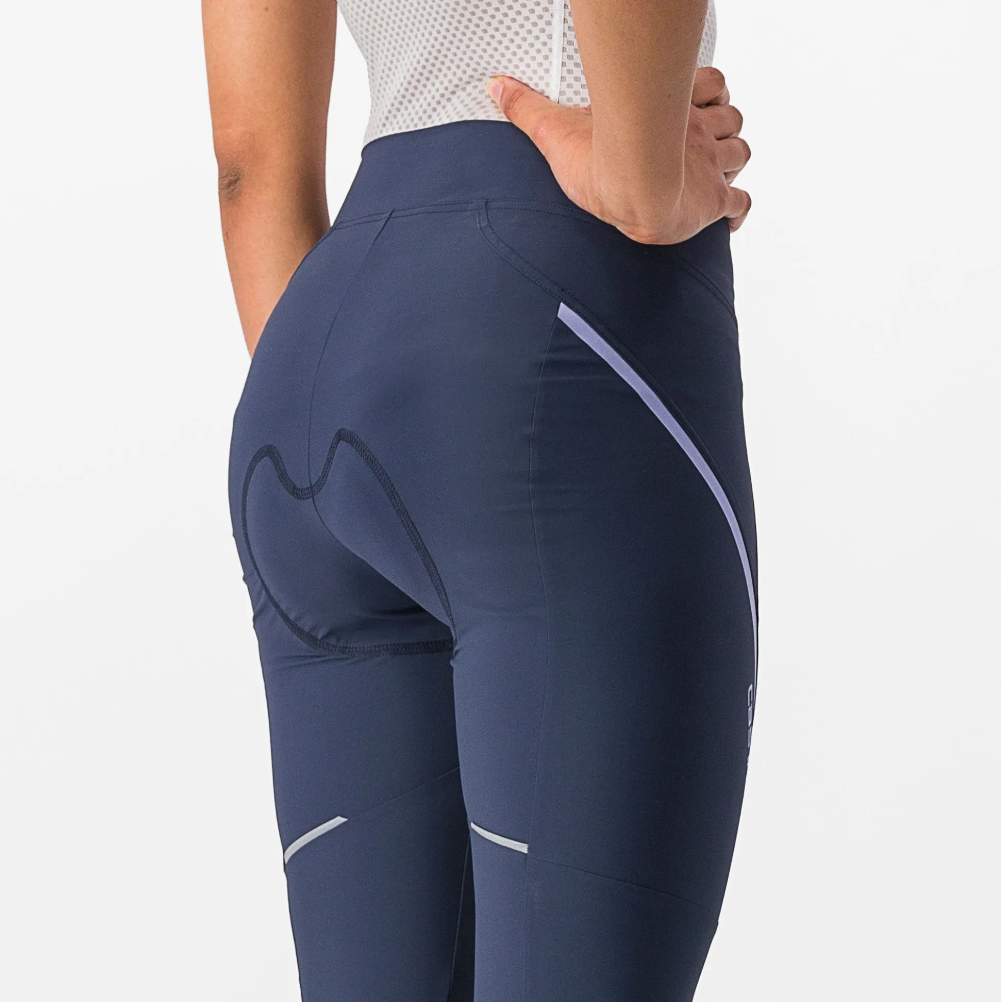 Bermuda donna Castelli Velocissima 3 - Blu viola