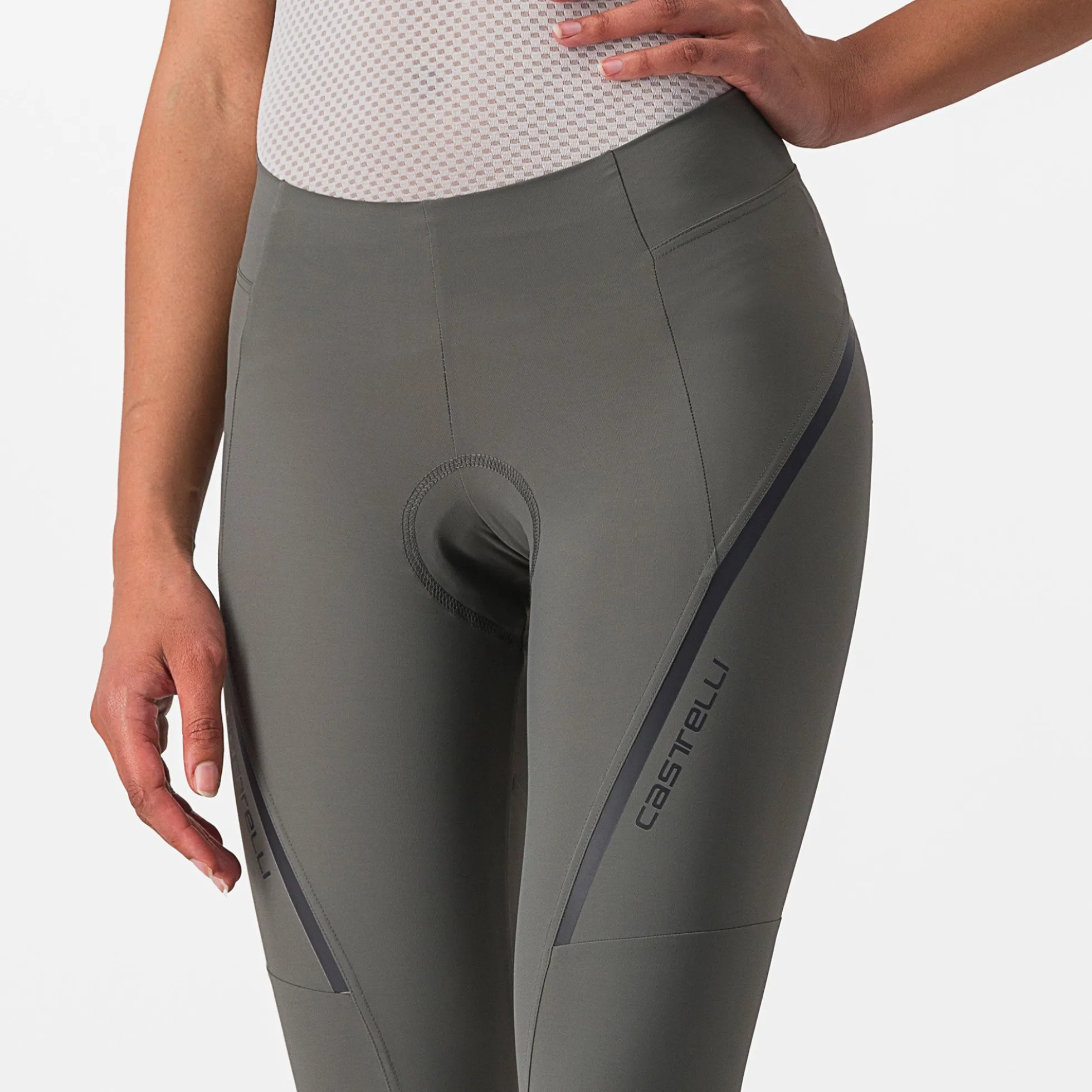 Bermuda donna Castelli Velocissima 3 - Grigio