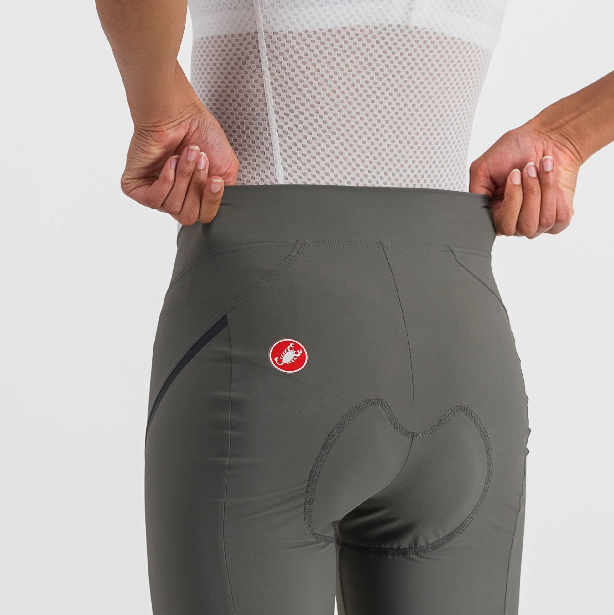 Bermuda donna Castelli Velocissima 3 - Grigio