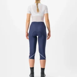 Bermuda senza bretelle donna Castelli Velocissima DT - Blu scuro
