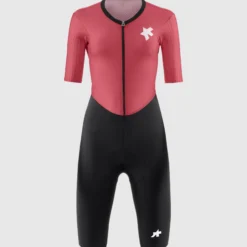 Body donna Assos Dyora R Roadsuit S11 - Rosso