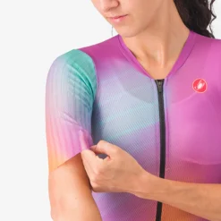 Body donna Castelli PR 2 Speed Suit - Rosa