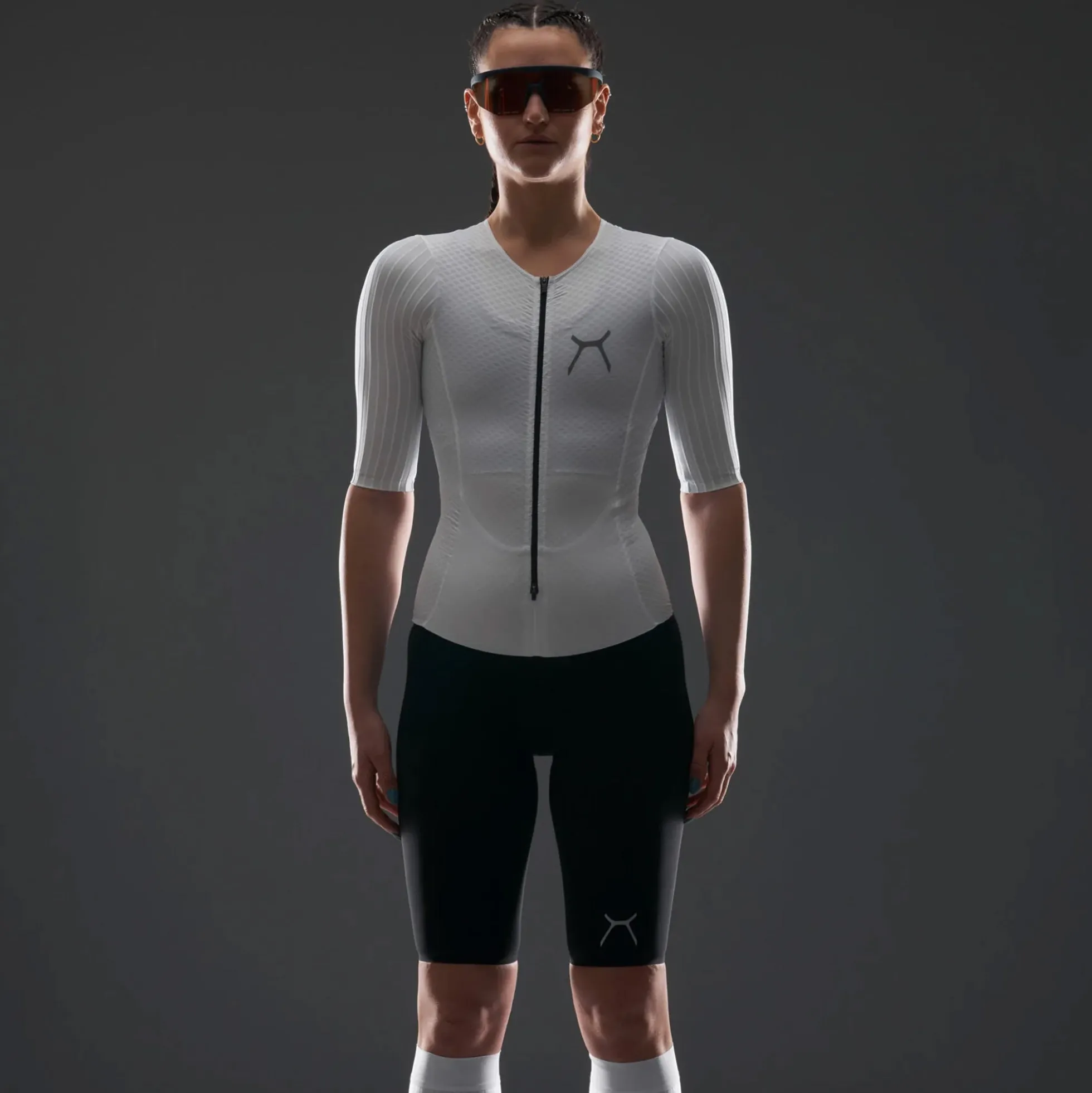 Body donna Hardskin Formulae Triathlon - Bianco