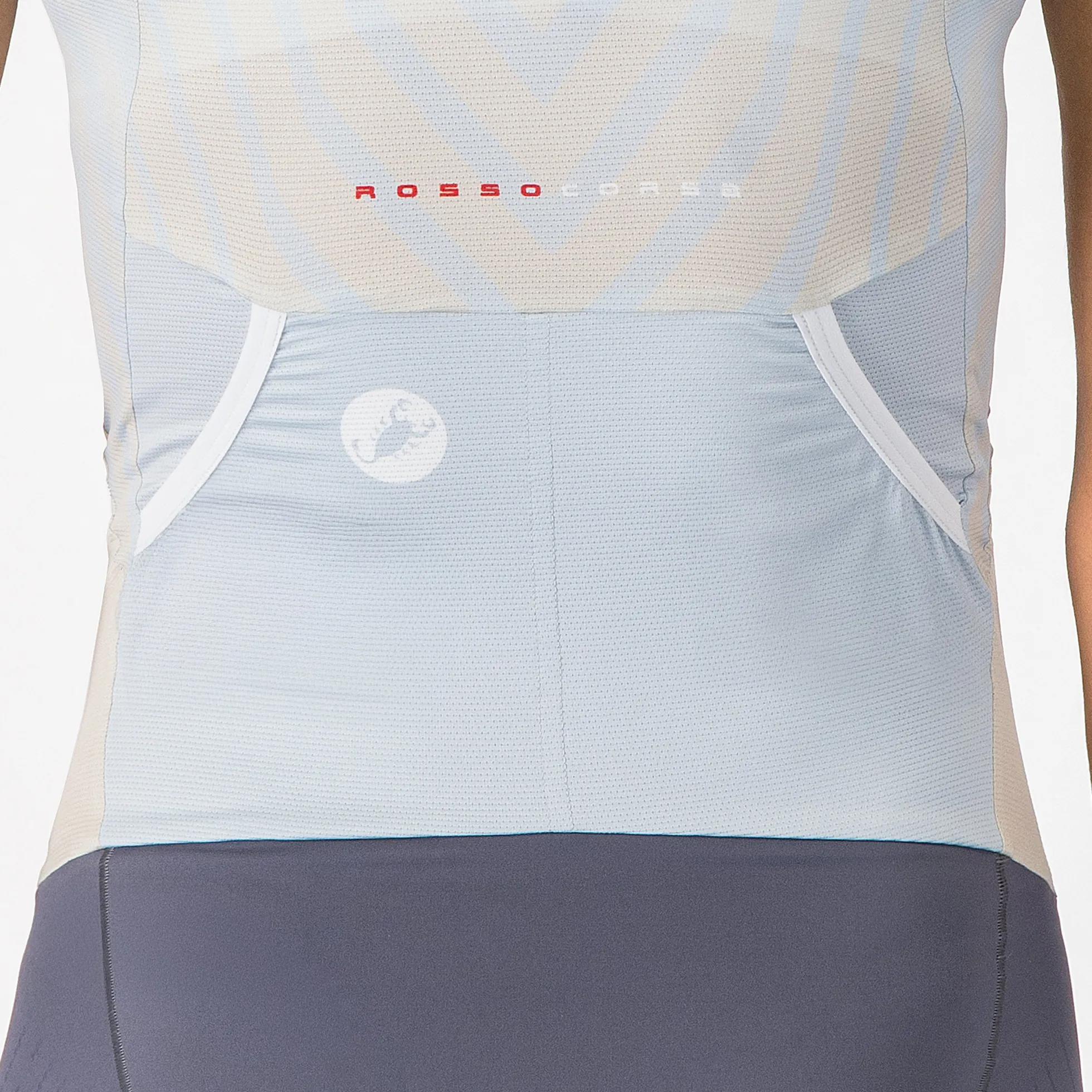 Body donna senza maniche Castelli Free Sanremo 3 Suit - Azzurro
