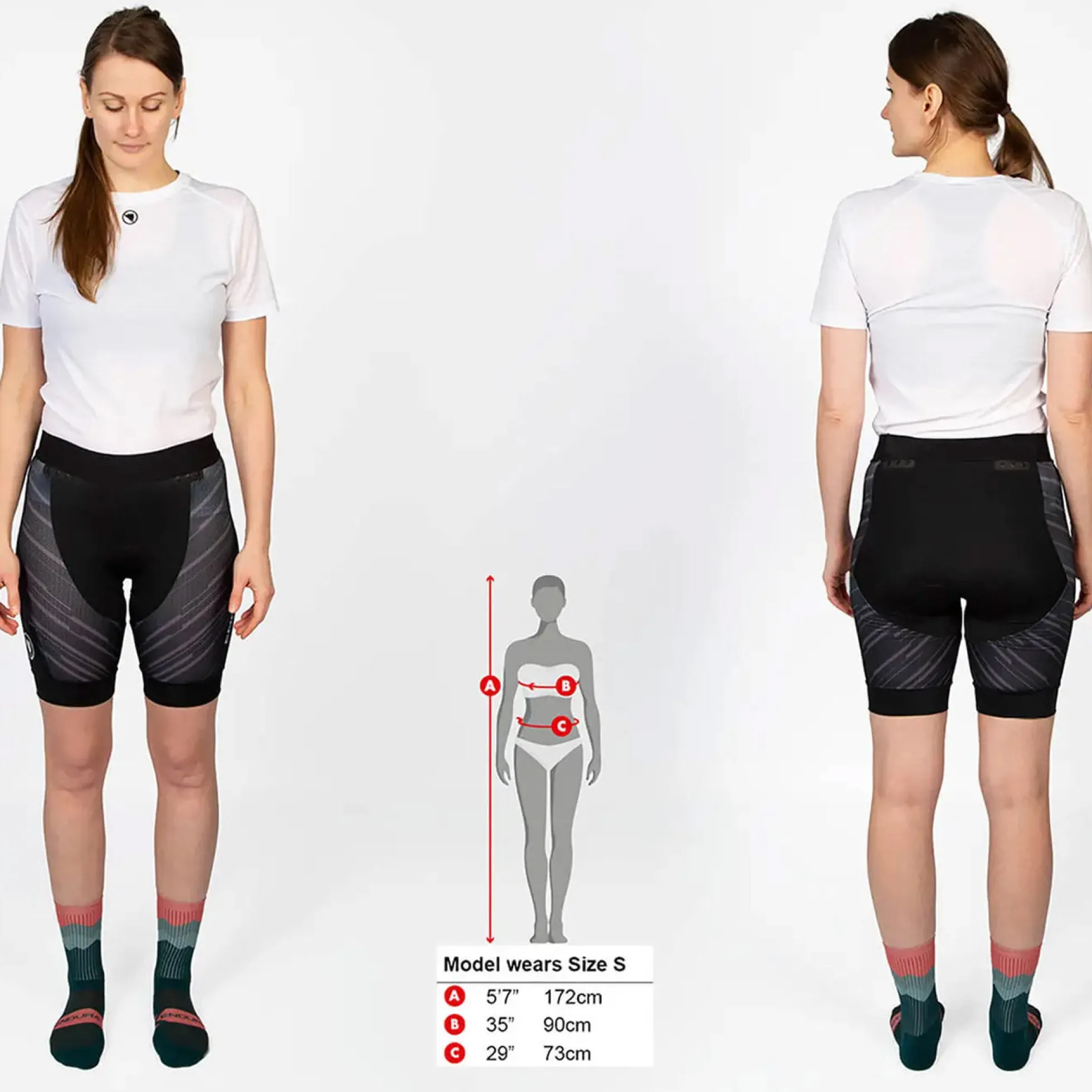 Boxer donna Endura SingleTrack Liner - Nero