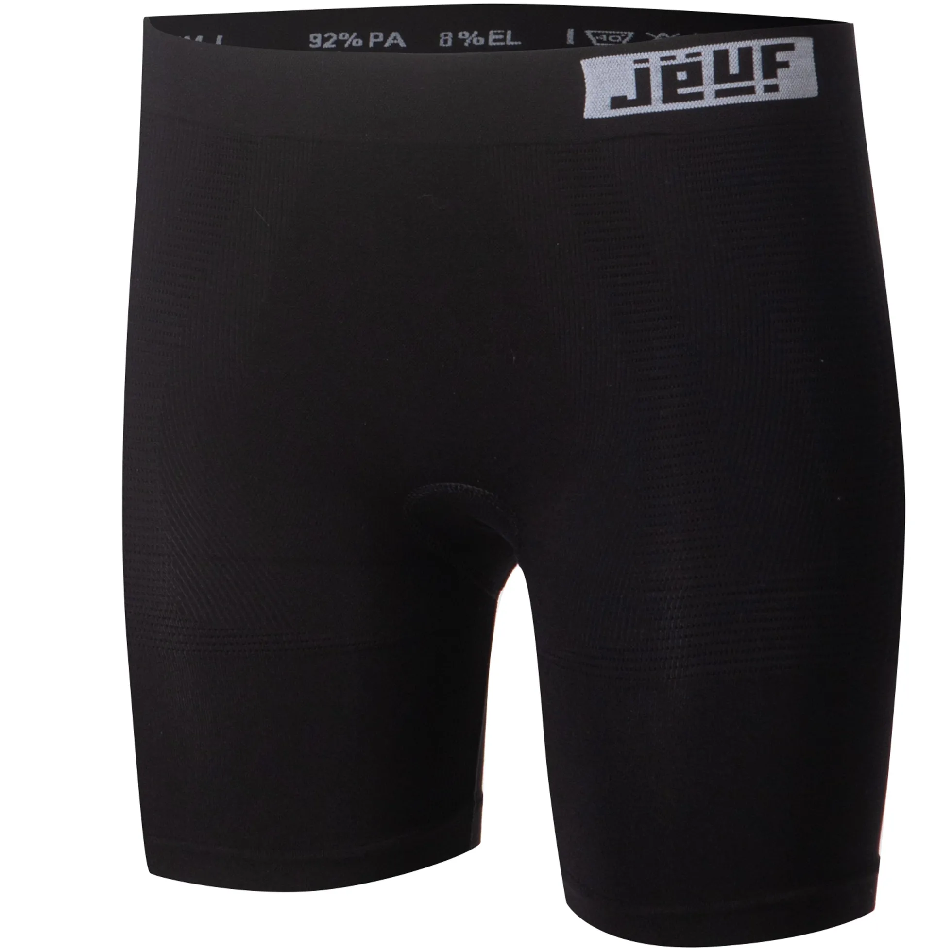 Boxer intimo Jëuf Essential donna con fondello - Nero
