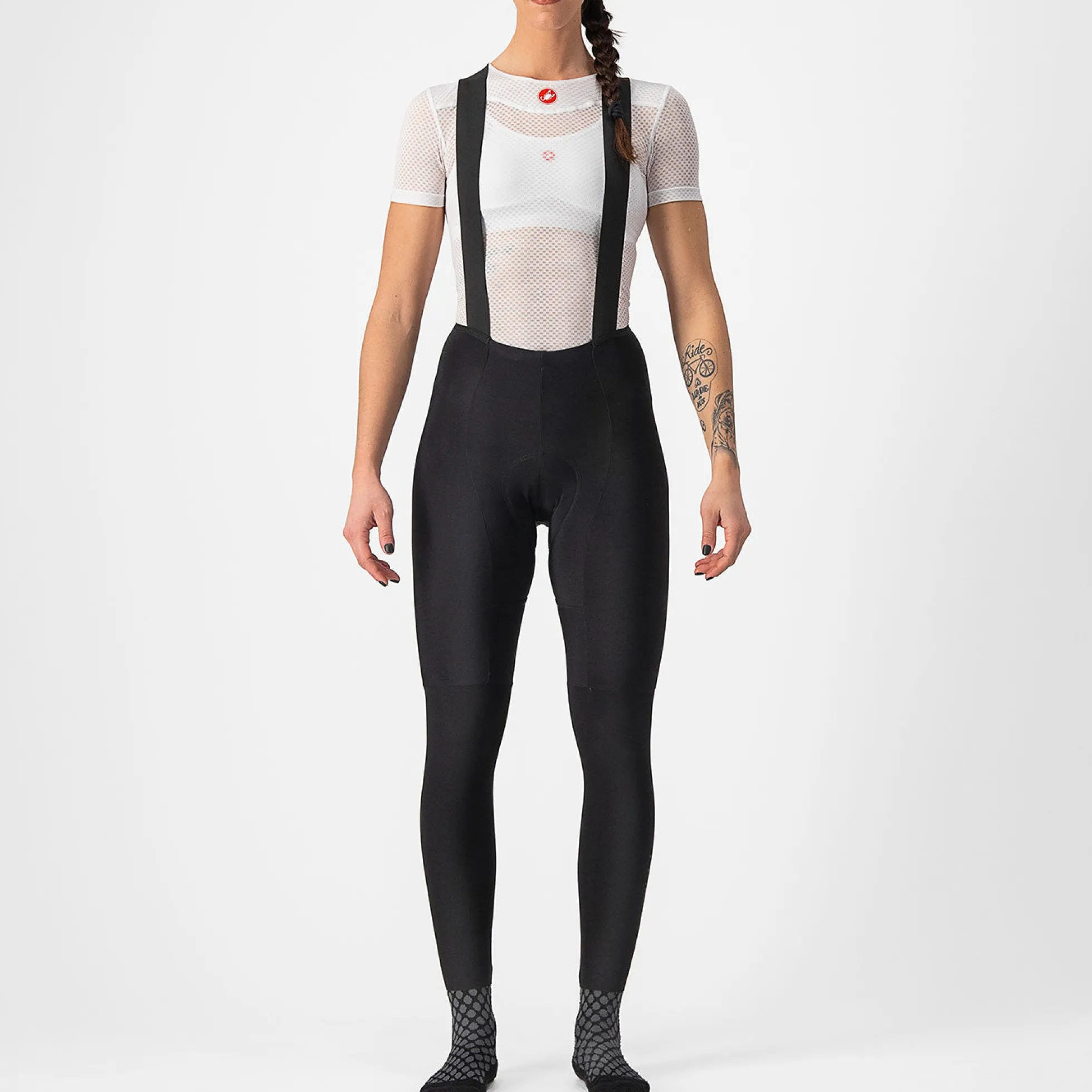 Calzamaglia donna Castelli Free Aero RC DT - Nero