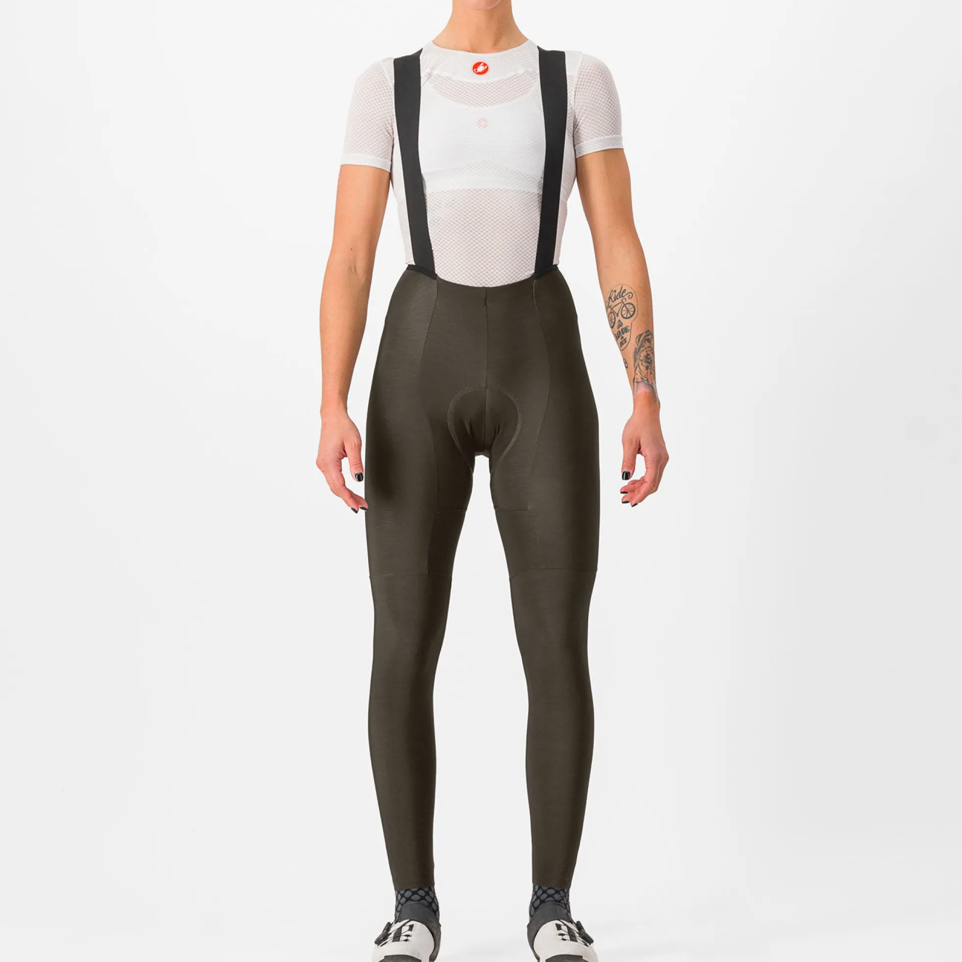 Calzamaglia donna Castelli Free Aero RC DT - Marrone