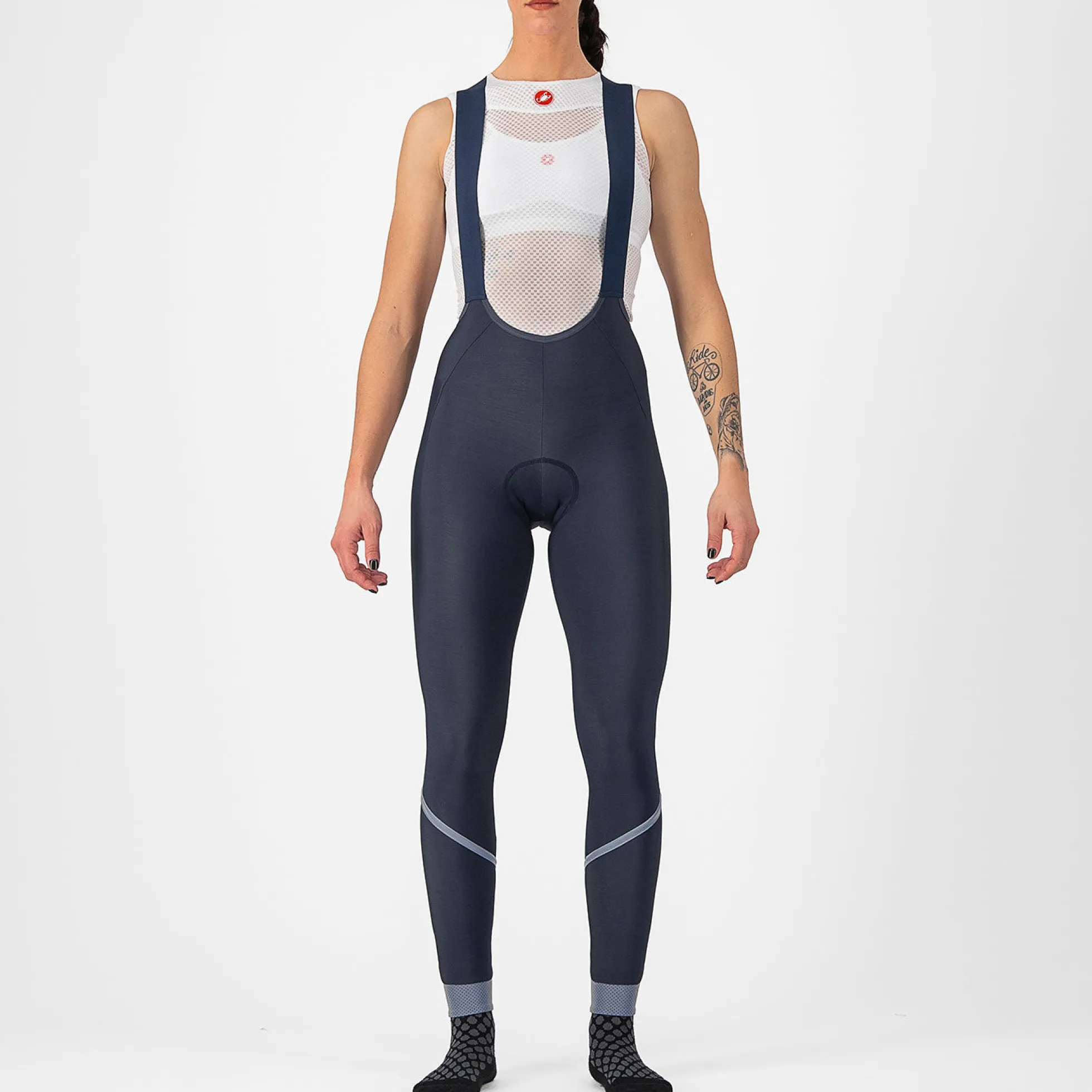 Calzamaglia donna Castelli Velocissima DT - Blu