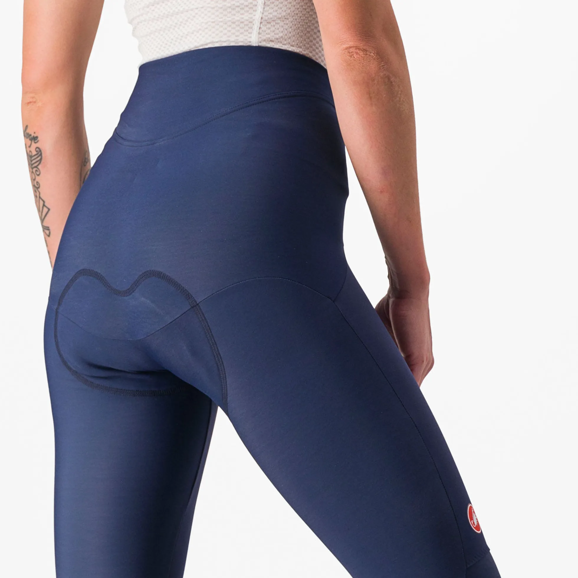 Calzamaglia senza bretelle donna Castelli Sorpasso RoS - Blu scuro