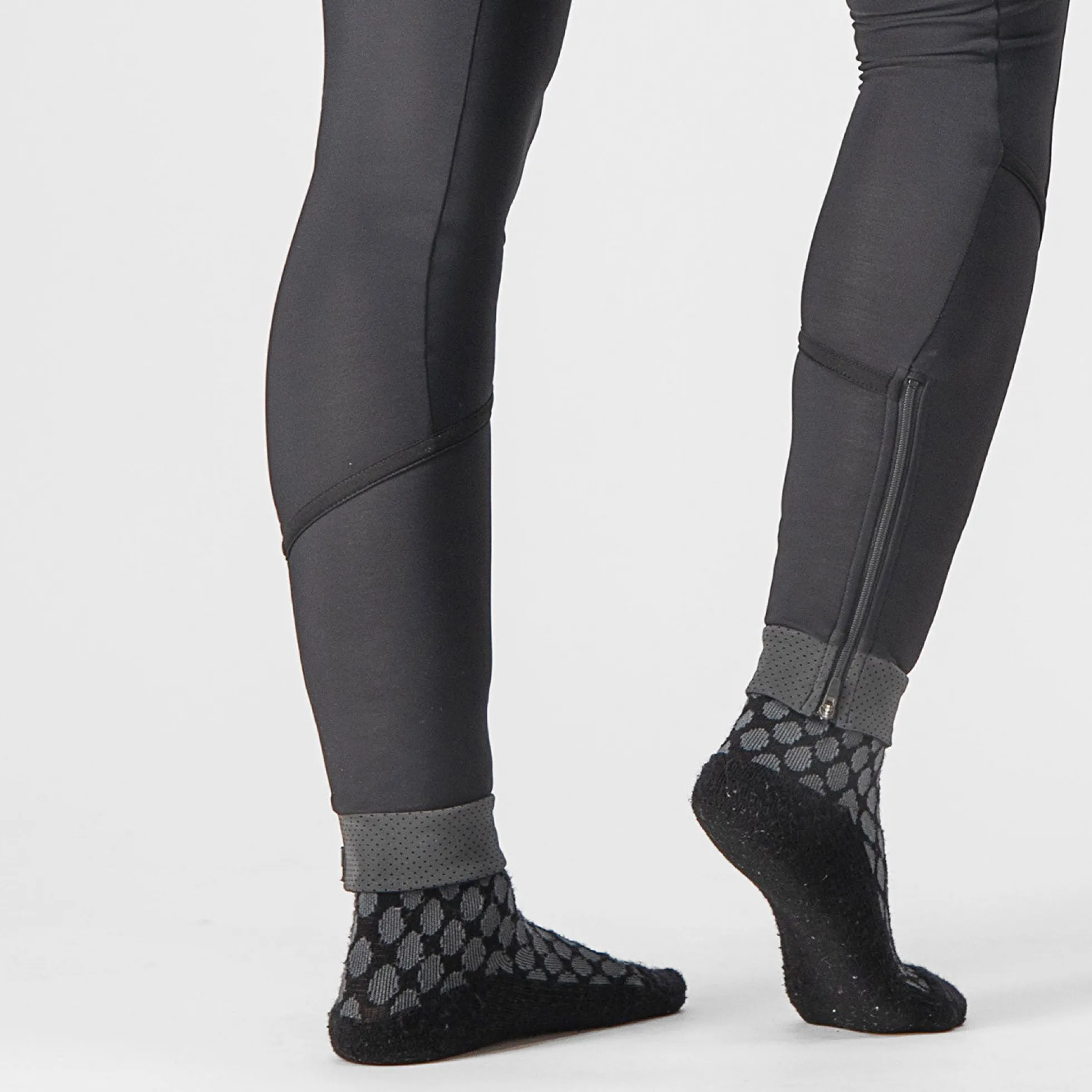 Calzamaglia senza bretelle donna Castelli Velocissima DT - Nero reflex