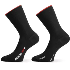 Calze Assos RSR - Nero rosso