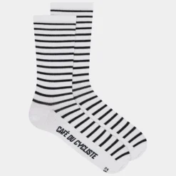 Calze Cafe du Cycliste Breton - Bianco