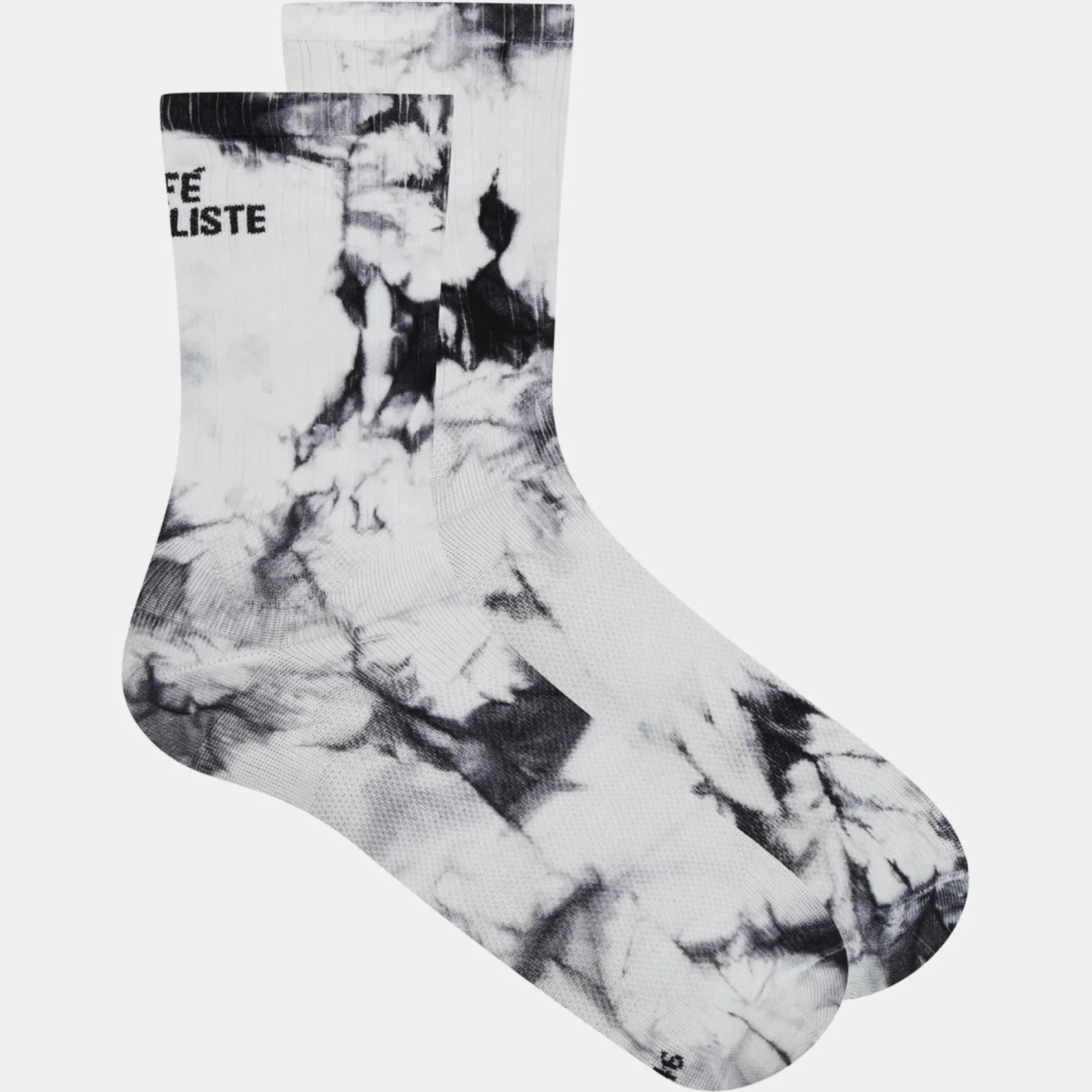Calze Cafe du Cycliste Tie Dye - Bianco