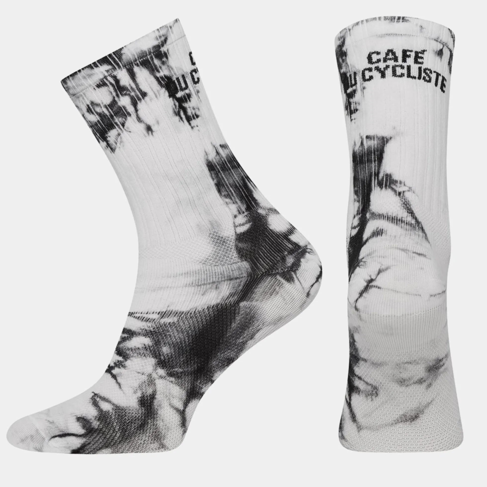 Calze Cafe du Cycliste Tie Dye - Bianco
