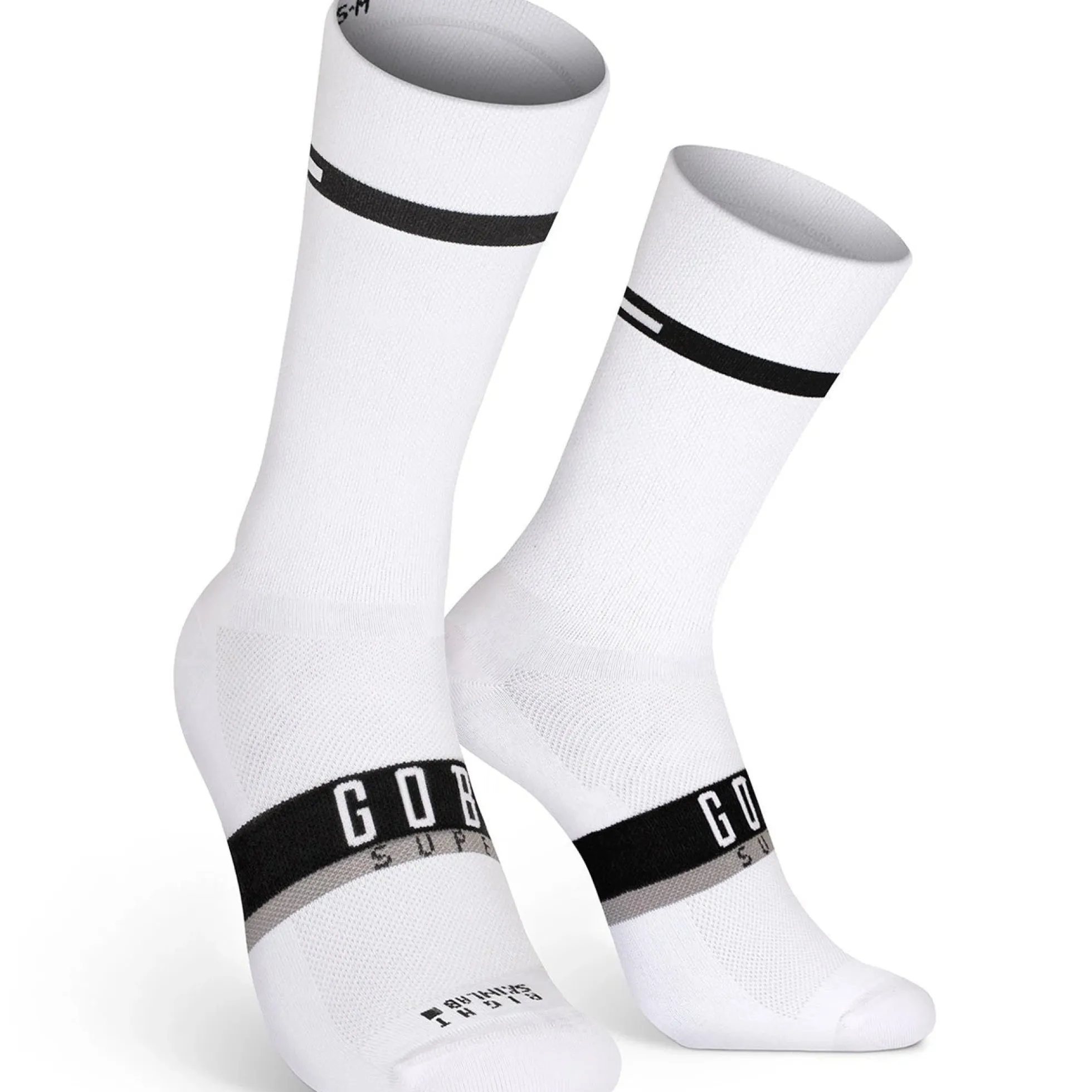 Calze Gobik Superb Horizon Extra Long - Bianco
