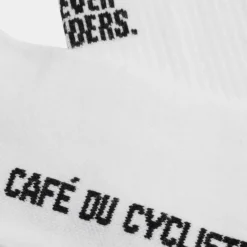 Calze invernali Cafe du Cycliste Motto - Bianco