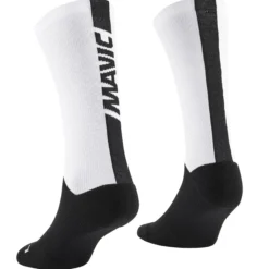 Calze Mavic Logo - Bianco nero