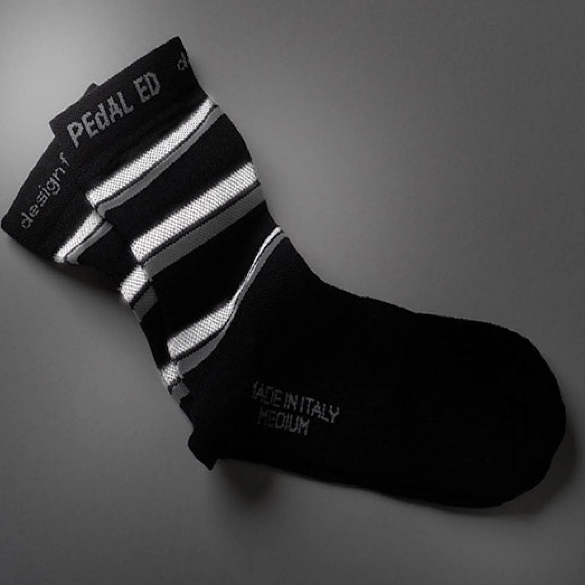 Calze PEdALED Reflective Three Stripes - Blu