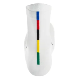 Calze Santini UCI Rainbow - Bianco