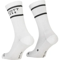 Calze Scott Retro Casual 3 pezzi - Bianco
