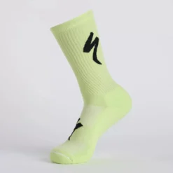 Calze Specialized Techno MTB Tall - Verde fluo