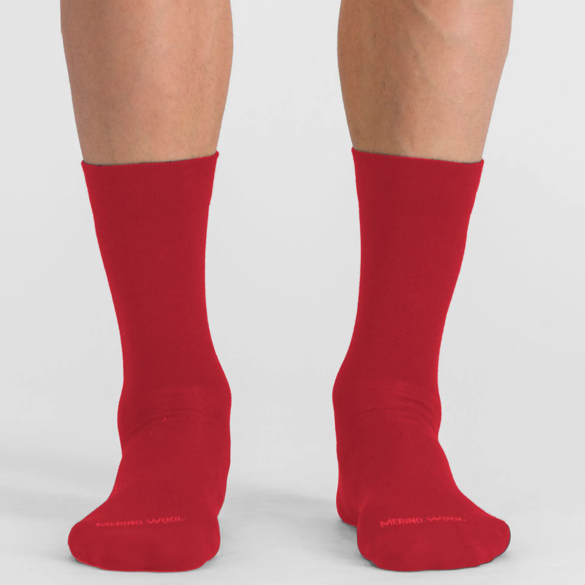 Calze Sportful Matchy Wool - Rosso chiaro