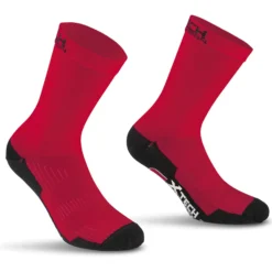 Calze Xtech Sport Professional Carbon - Rosso