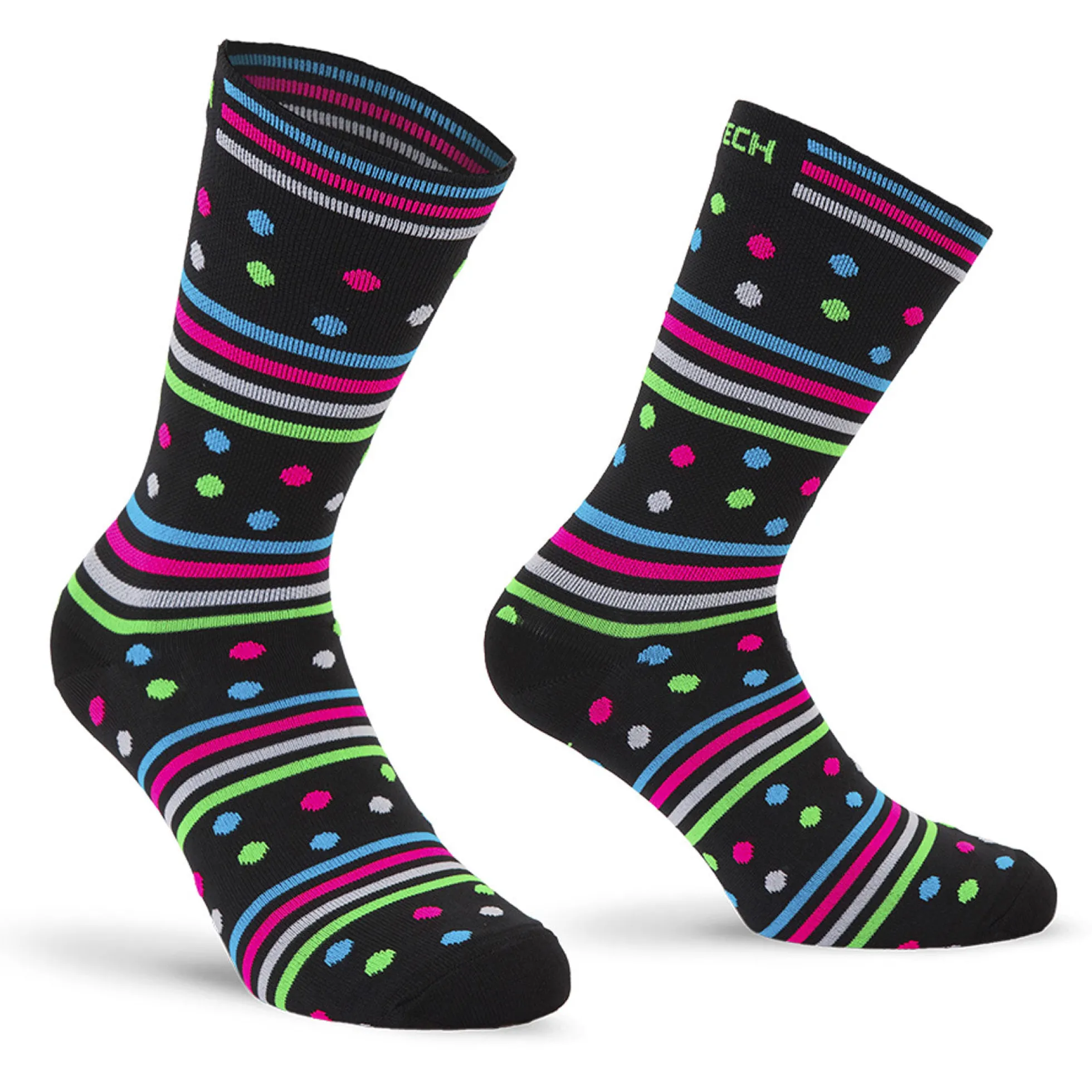 Calze Xtech Sport XT189 - Nero multicolore