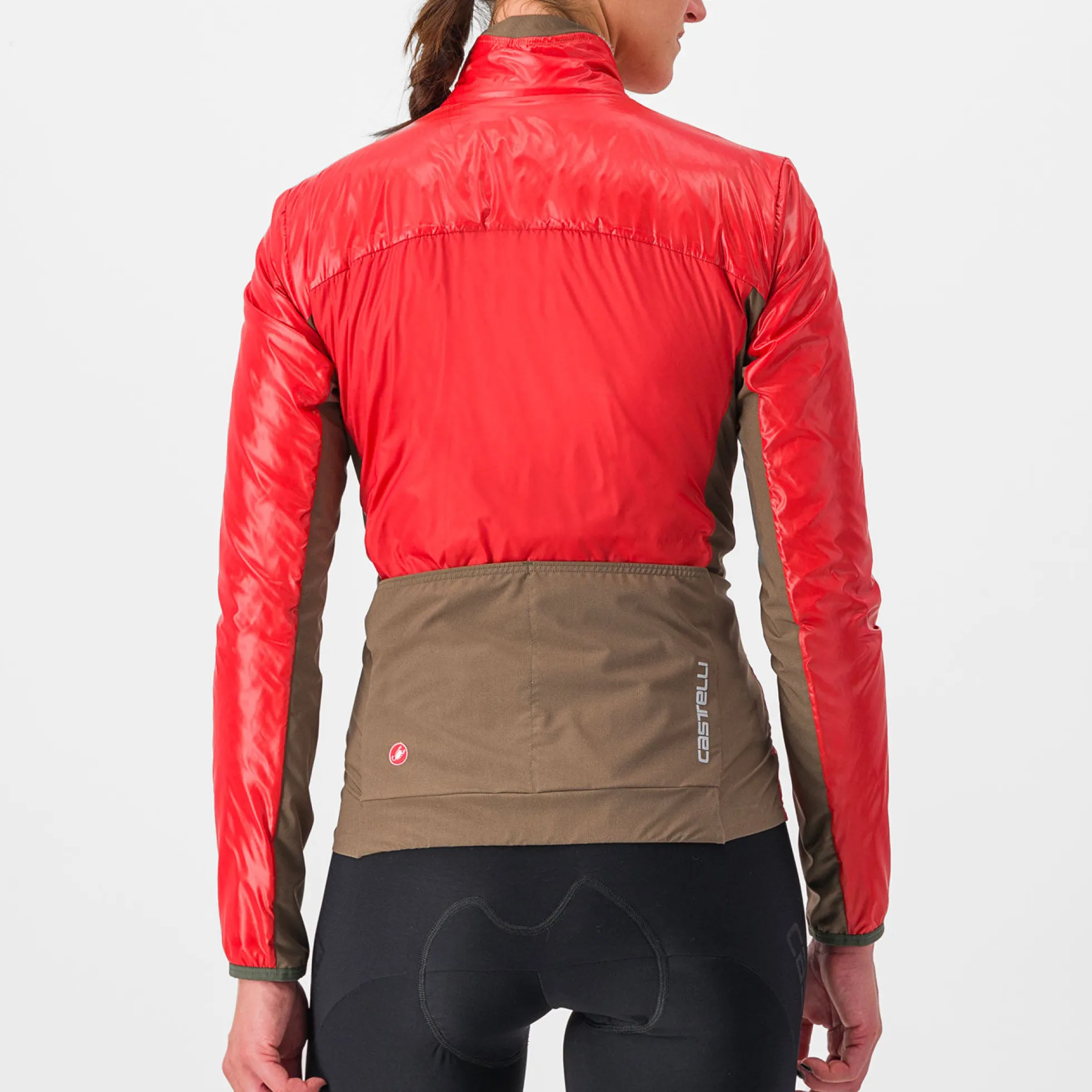 Giacca donna Castelli Unlimited Puffy 2 - Rosso