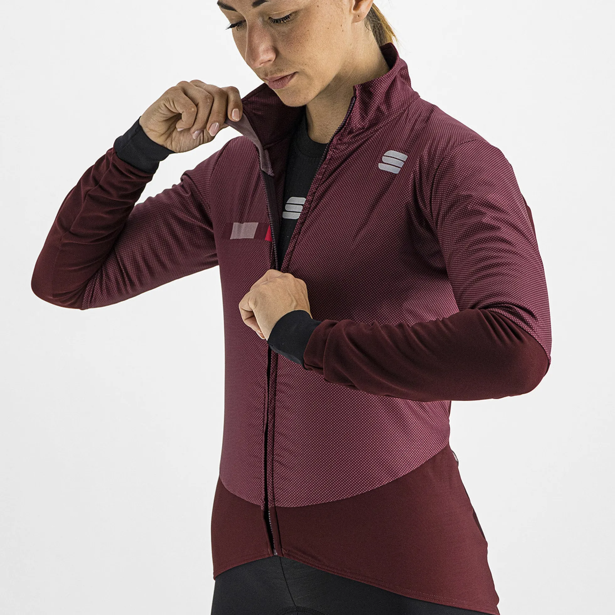 Giacca donna Sportful Bodyfit Pro - Bordeaux