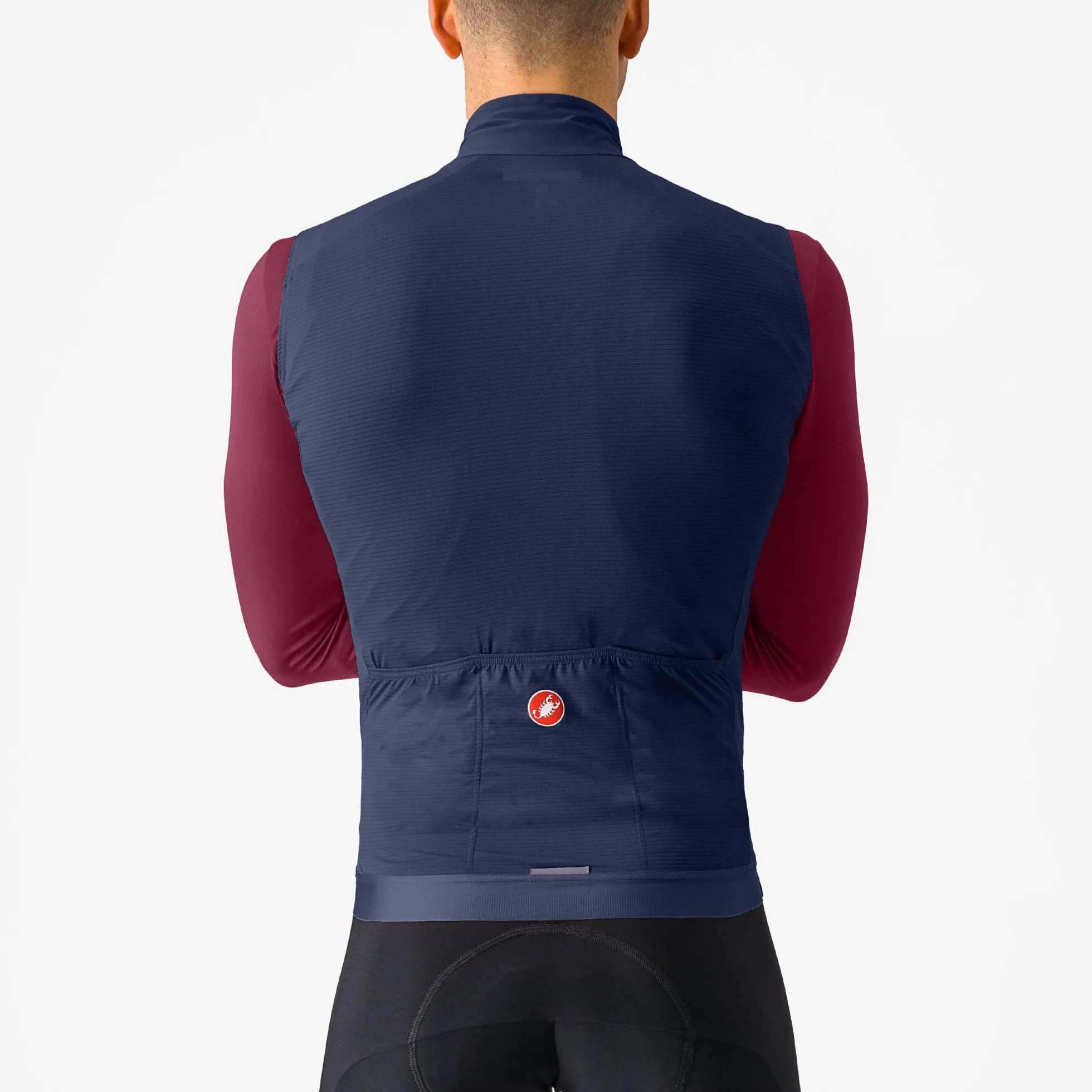 Gilet Castelli Espresso - Blu