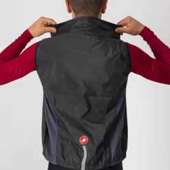 Gilet Castelli Squadra Stretch - Nero