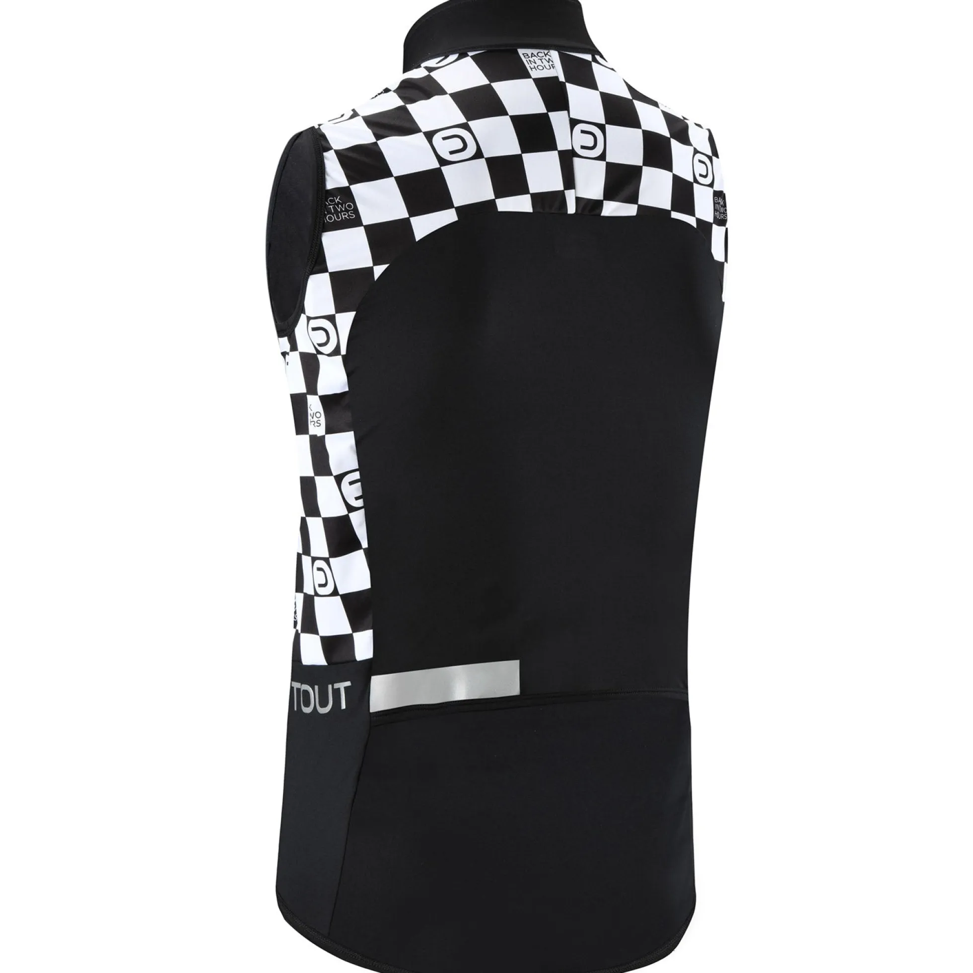 Gilet Dotout Breeze - Nero bianco