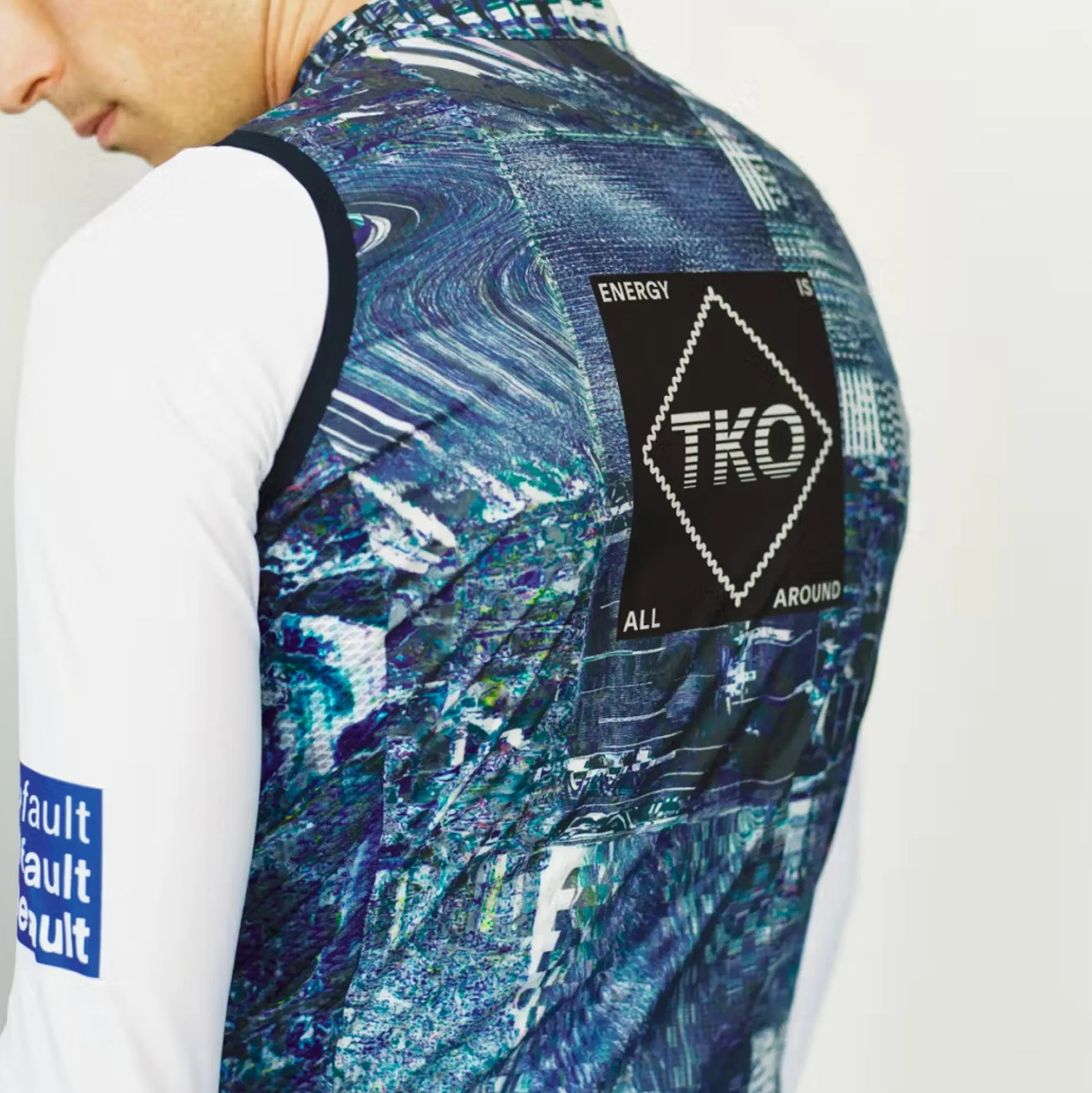 Gilet Pas Normal Studios T.K.O. Mechanism Stow Away - Blu