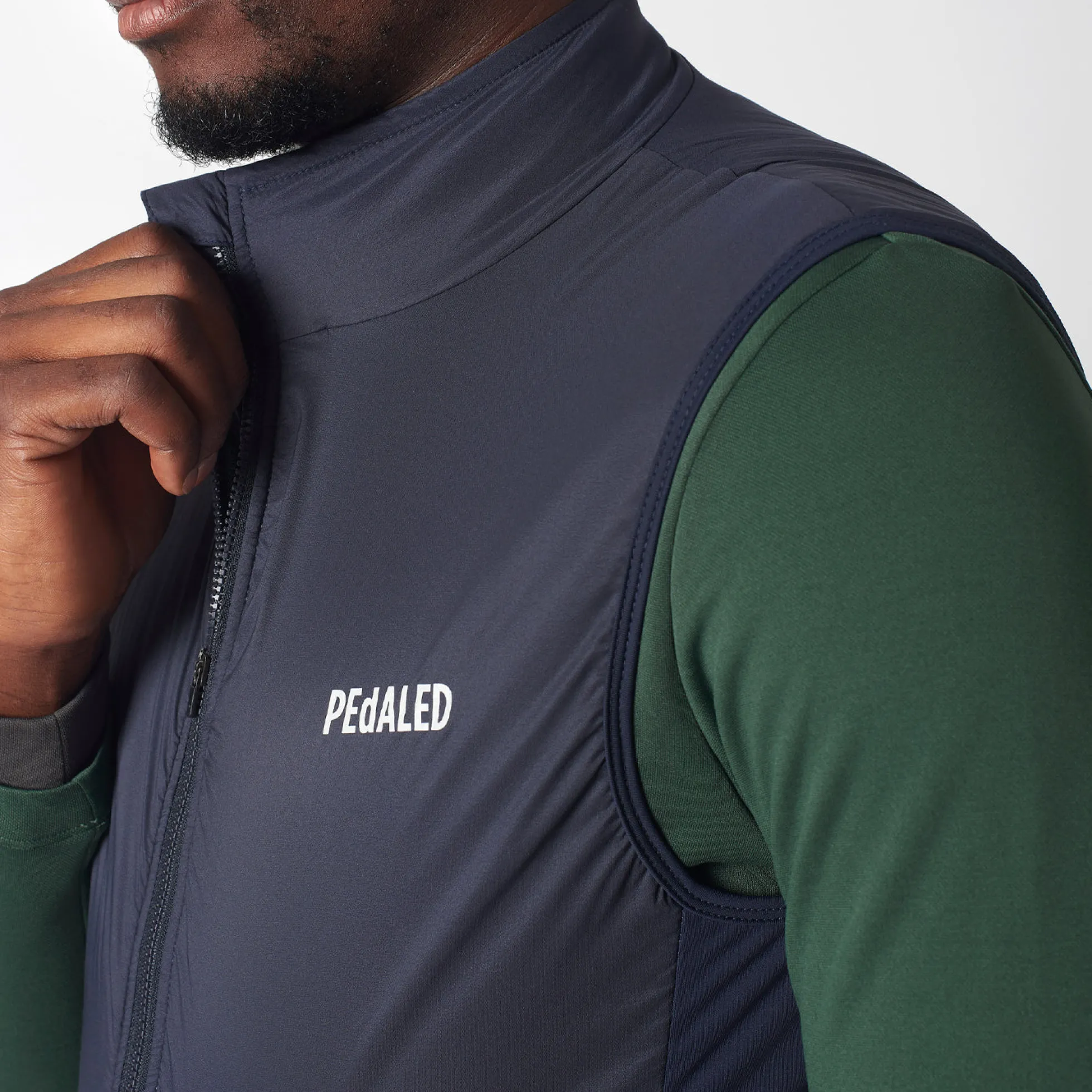 Gilet Pedaled Essential Alpha - Blu