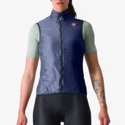 Gilet donna Castelli Aria - Blu