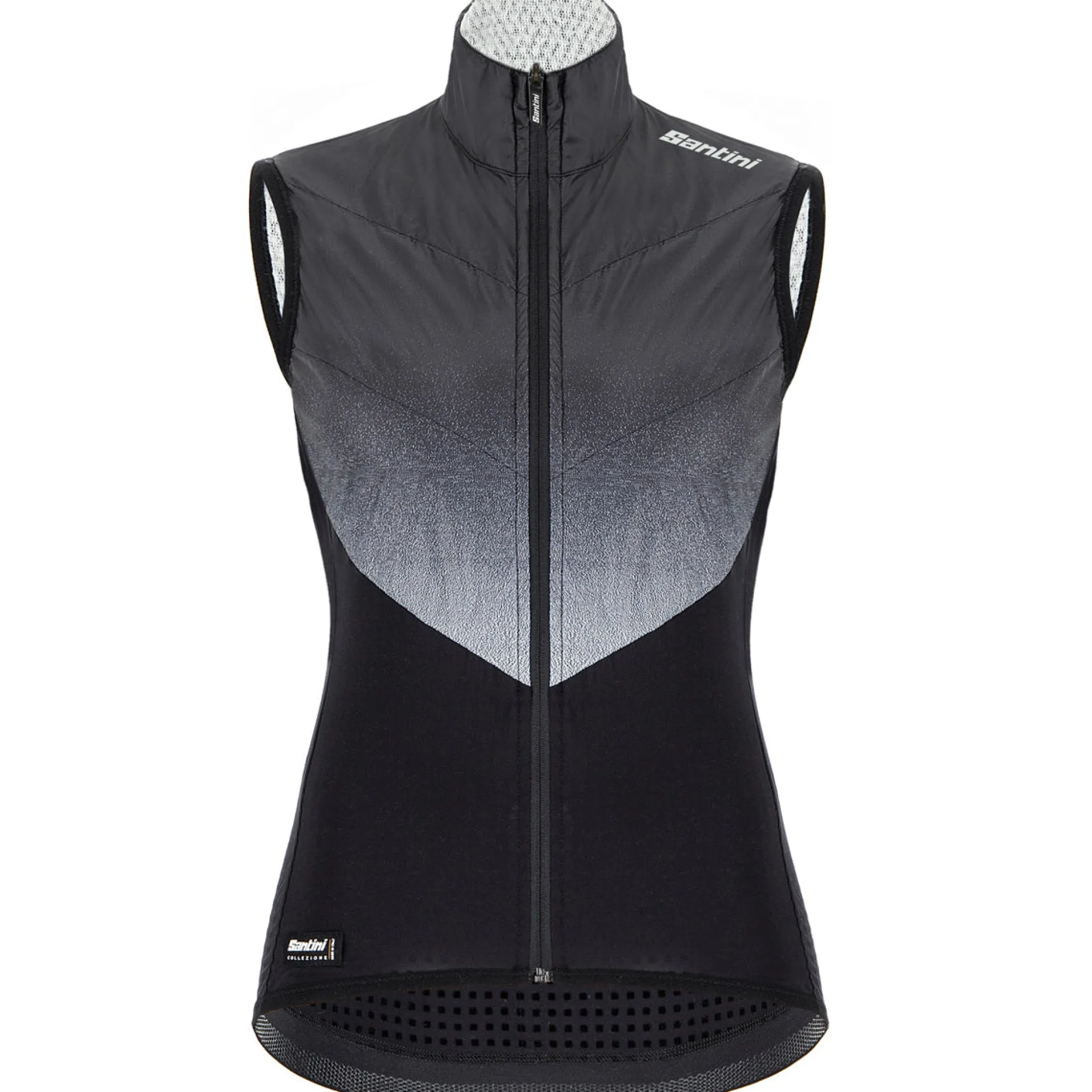 Gilet donna Santini Redux Genio - Nero