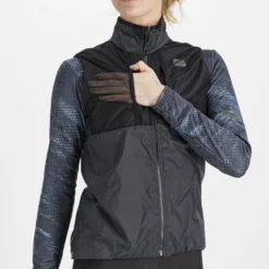 Gilet donna Sportful Giara - Nero
