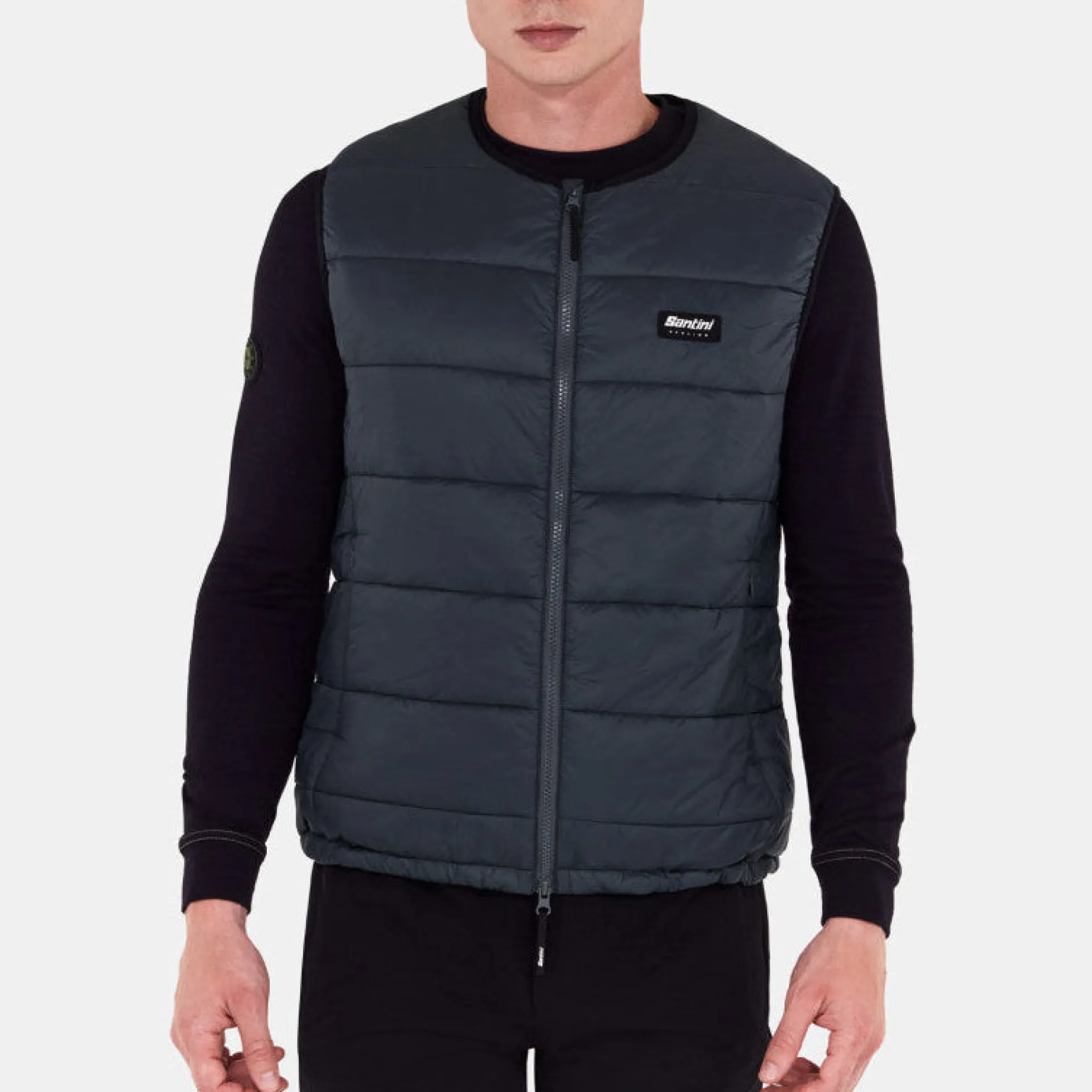 Gilet Santini Puff - Nero
