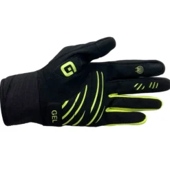 Guanti Ale Wind Protection - Nero giallo