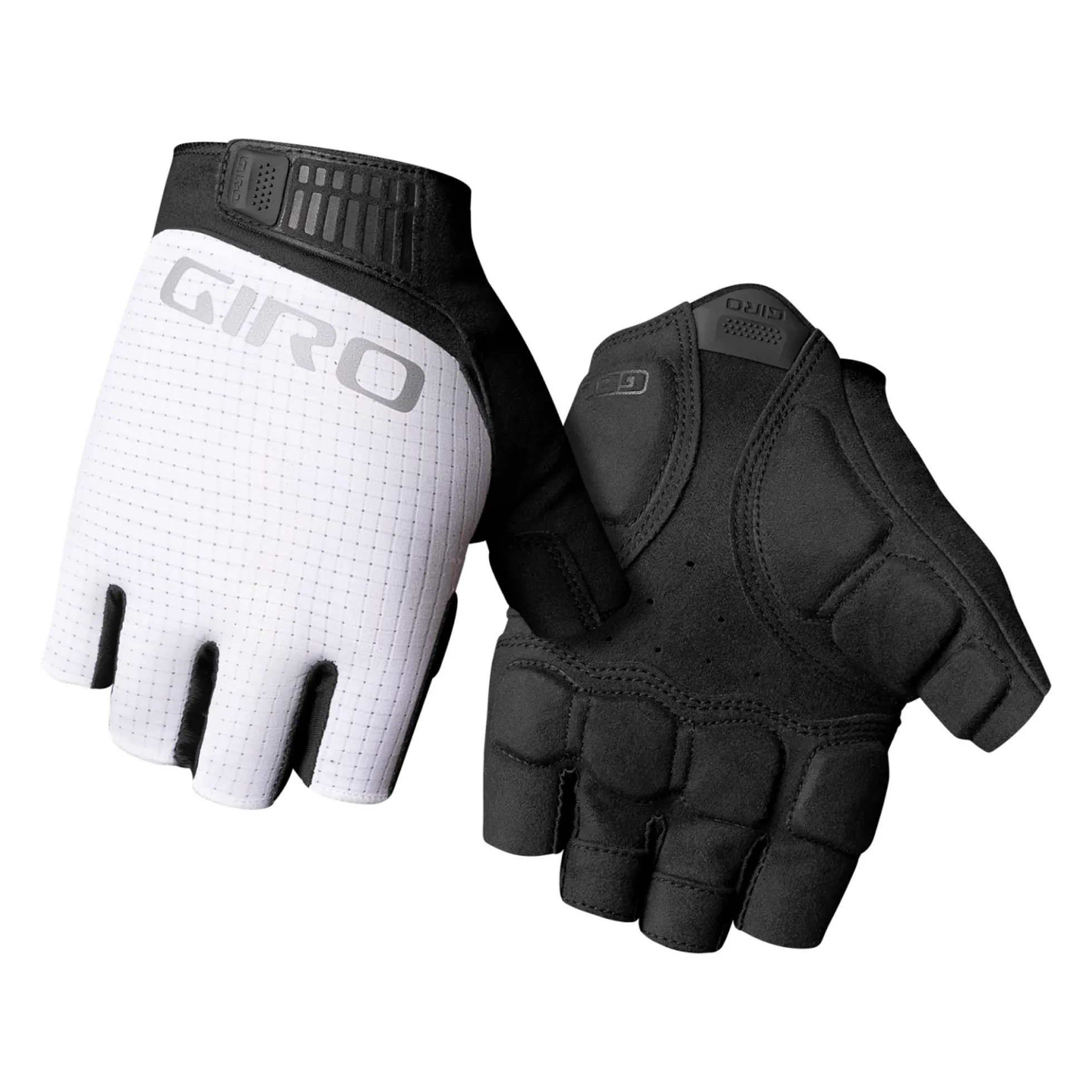 Guanti Giro Bravo II Gel - Bianco