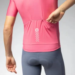 Maglia Ale Pragma Color Block - Rosa
