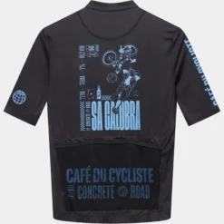 Maglia Cafe du Cycliste Sa Calobra - Nero