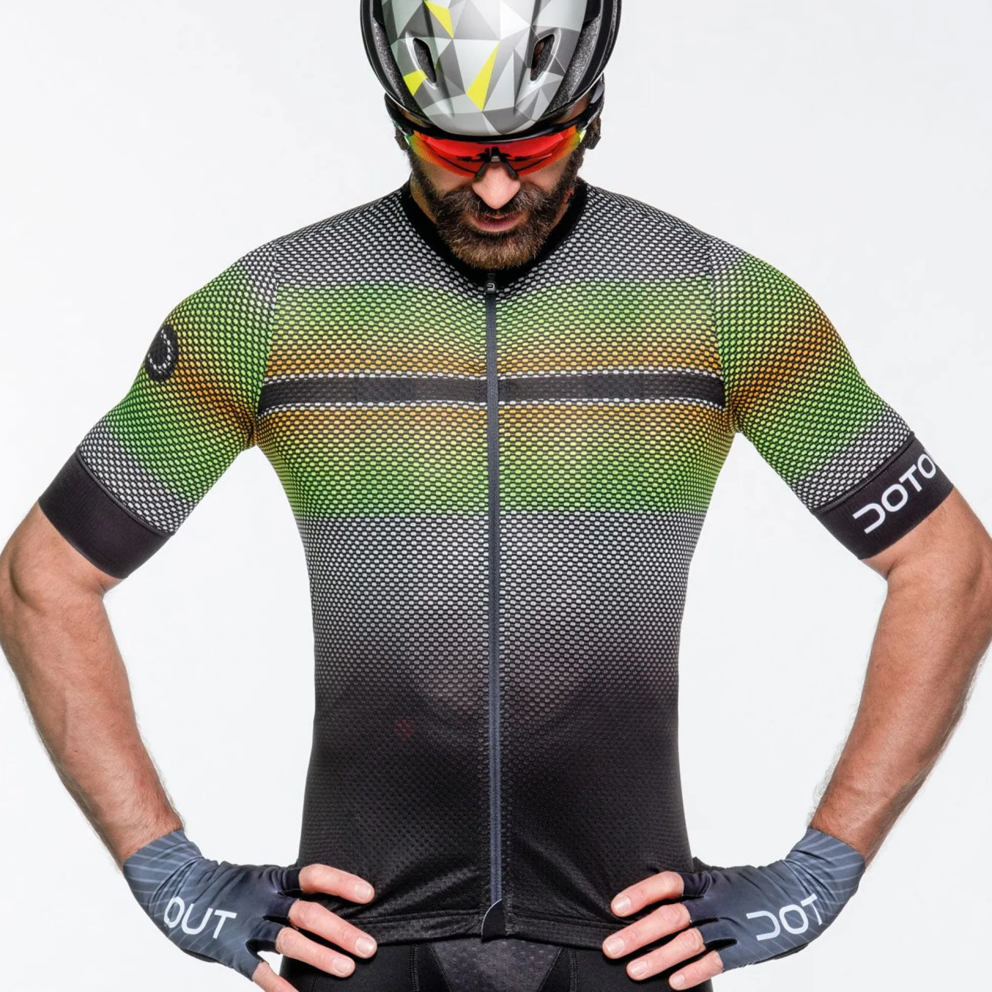Maglia Dotout Futura - Nero giallo