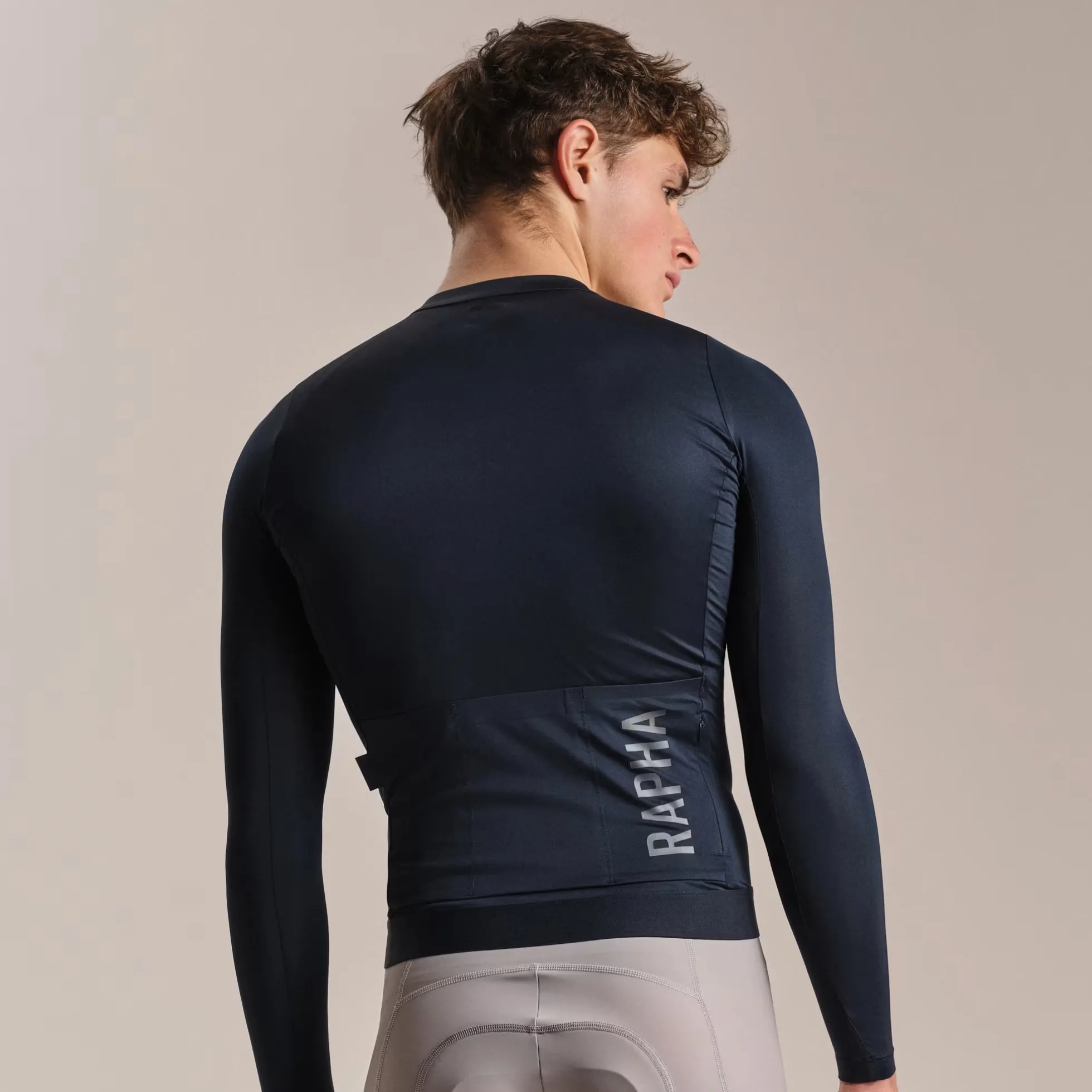 Maglia maniche lunghe Rapha Pro Team Lightweight 3 - Grigio scuro