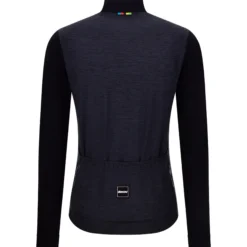 Maglia maniche lunghe Santini UCI - Nero