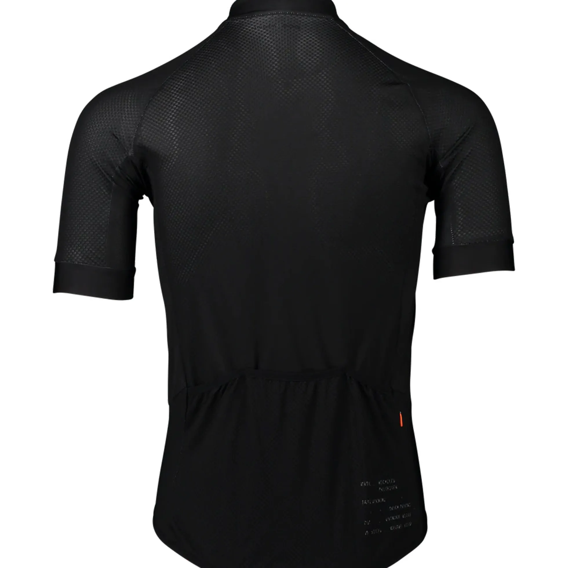 Maglia Poc Essential Road Logo - Nero bianco