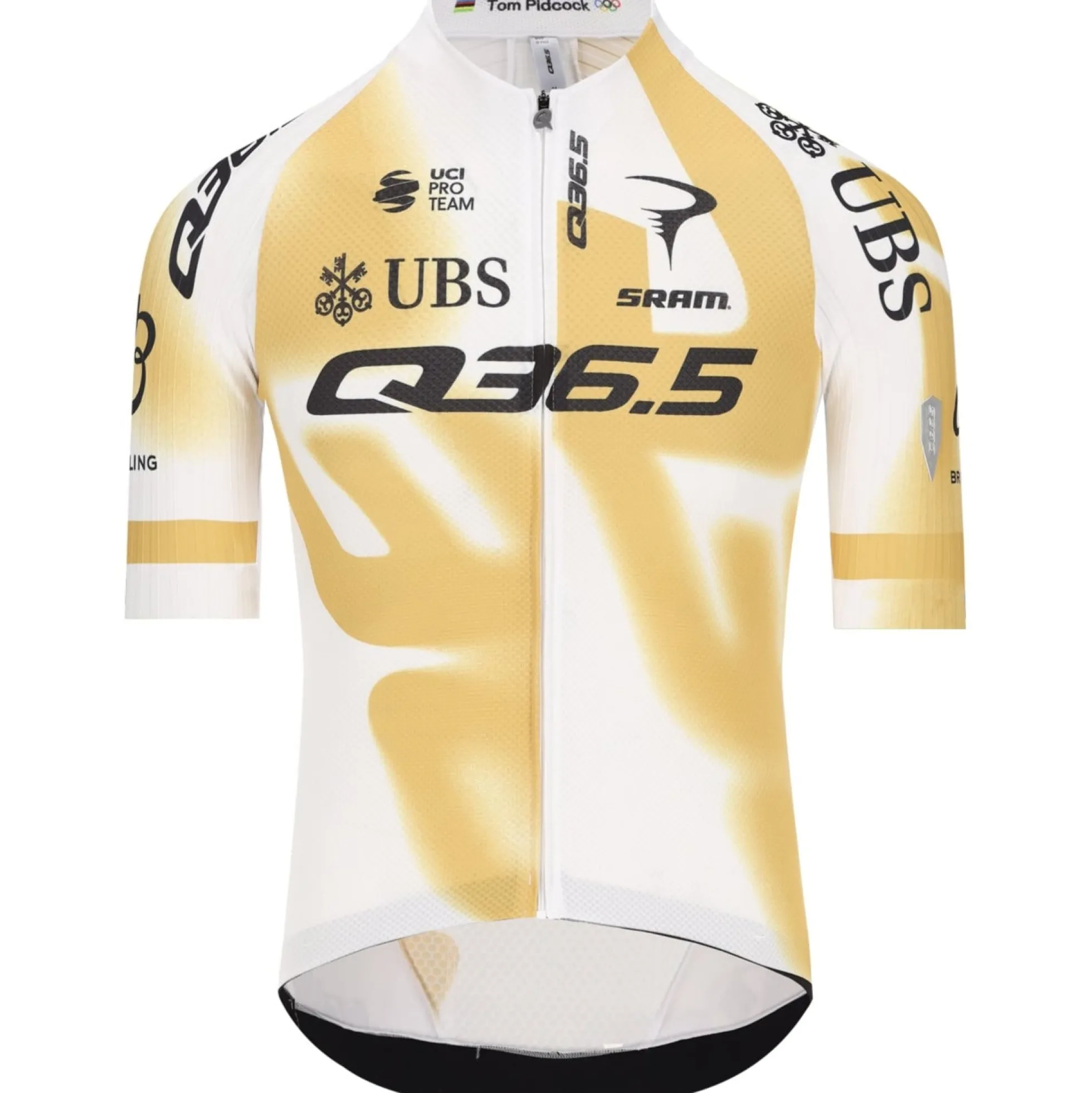 Maglia Q36.5 Gregarius Pro Team Off Road - Bianco